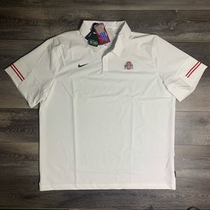 NIKE Ohio State Football OnField Coach Flex Polo